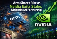 Arm Shares Rise as Nvidia Exits Stake, Maintains AI Partnership